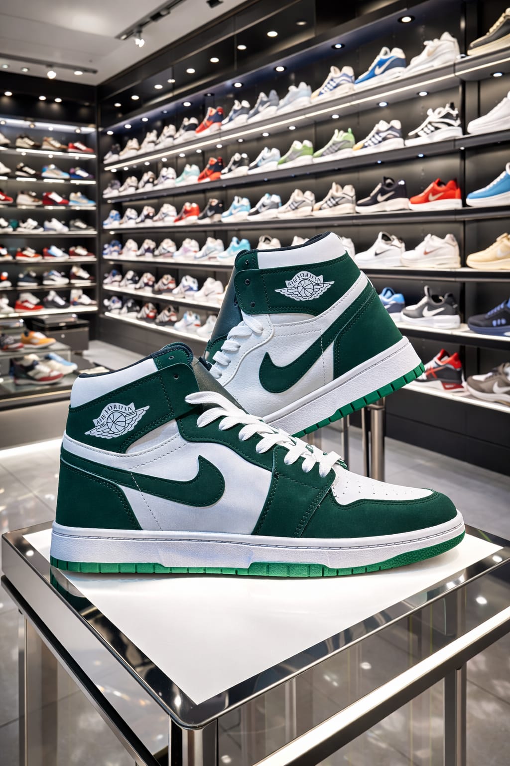 Nike Air Jordan Green forest