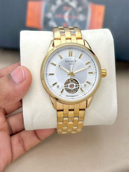 TISSOT - WATCH AUTOMATIC ANTI ALLERGIC METAL BELT