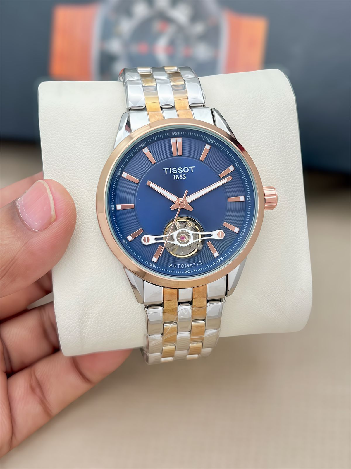 TISSOT - WATCH AUTOMATIC ANTI ALLERGIC METAL BELT
