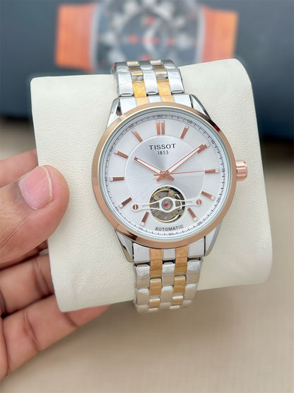 TISSOT - WATCH AUTOMATIC ANTI ALLERGIC METAL BELT