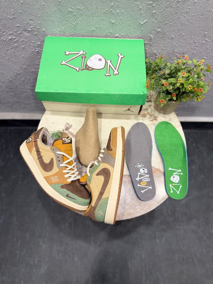 AIR JORDANS RETRO 1 VOODOO ZION