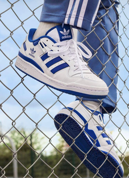 ADIDAS FORUM 84 WHITE BLUE