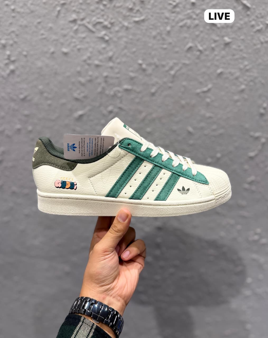 ADIDAS ORIGINALS SUPERSTAR X GUCCI