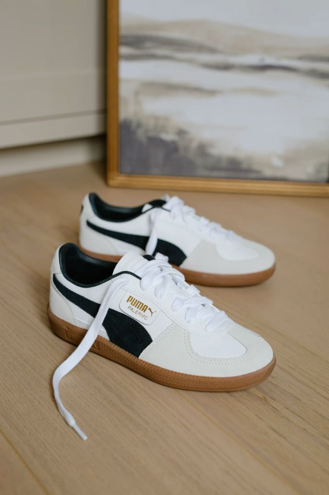 PUMA - PALERMO OG WHITE BLACK
