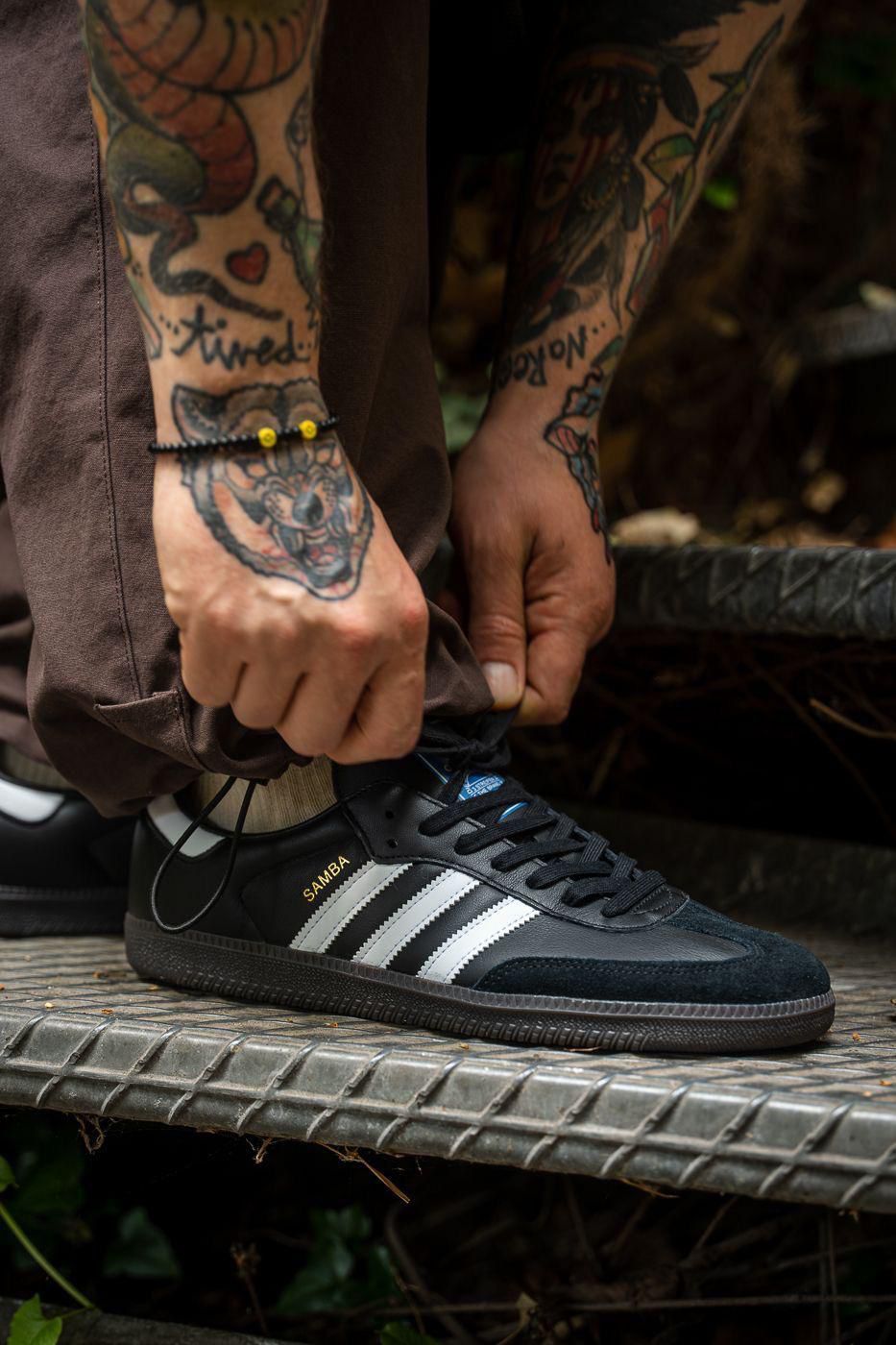 ADIDAS - ORIGINALS SAMBA BLACK BASIC