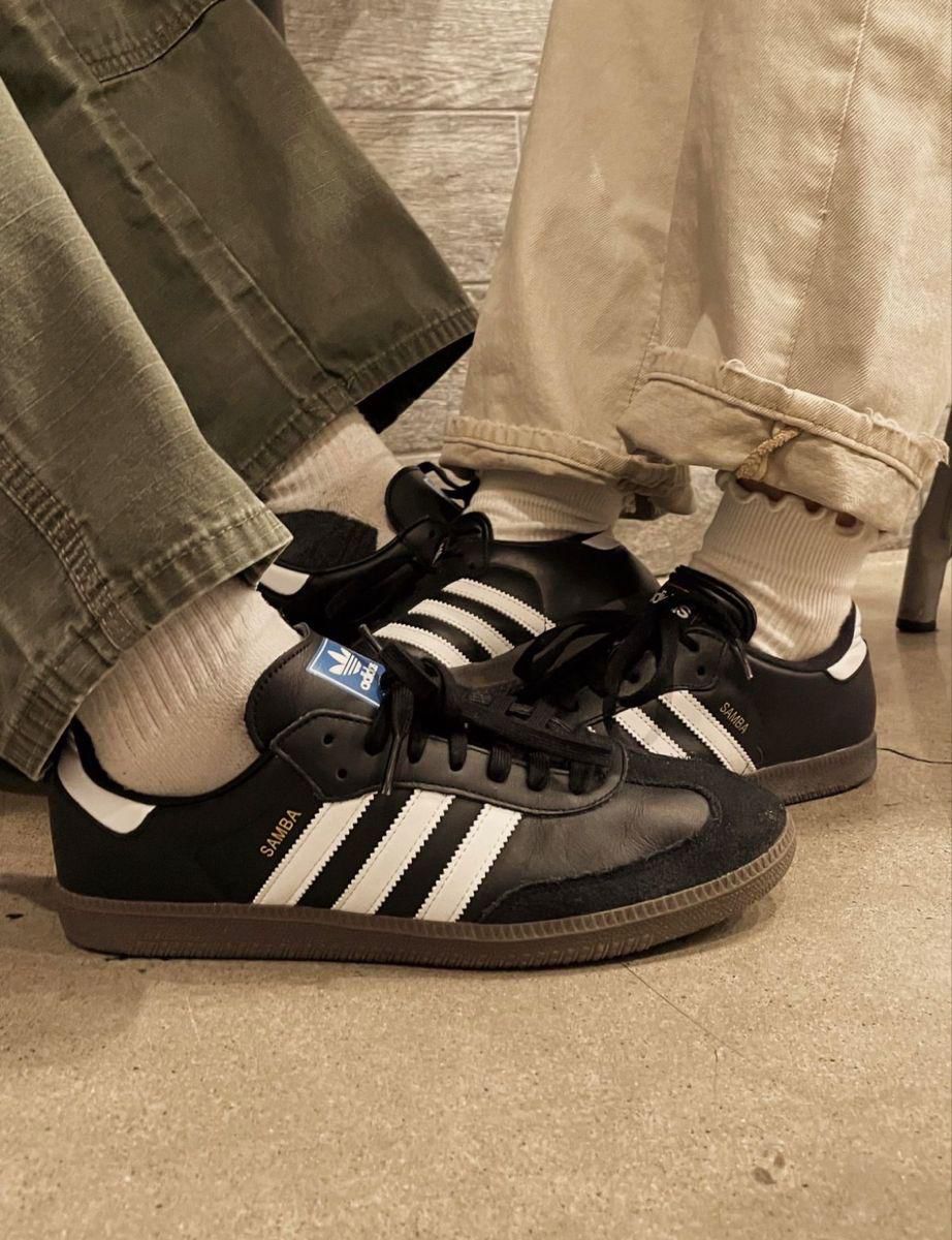 ADIDAS - ORIGINALS SAMBA BLACK BASIC