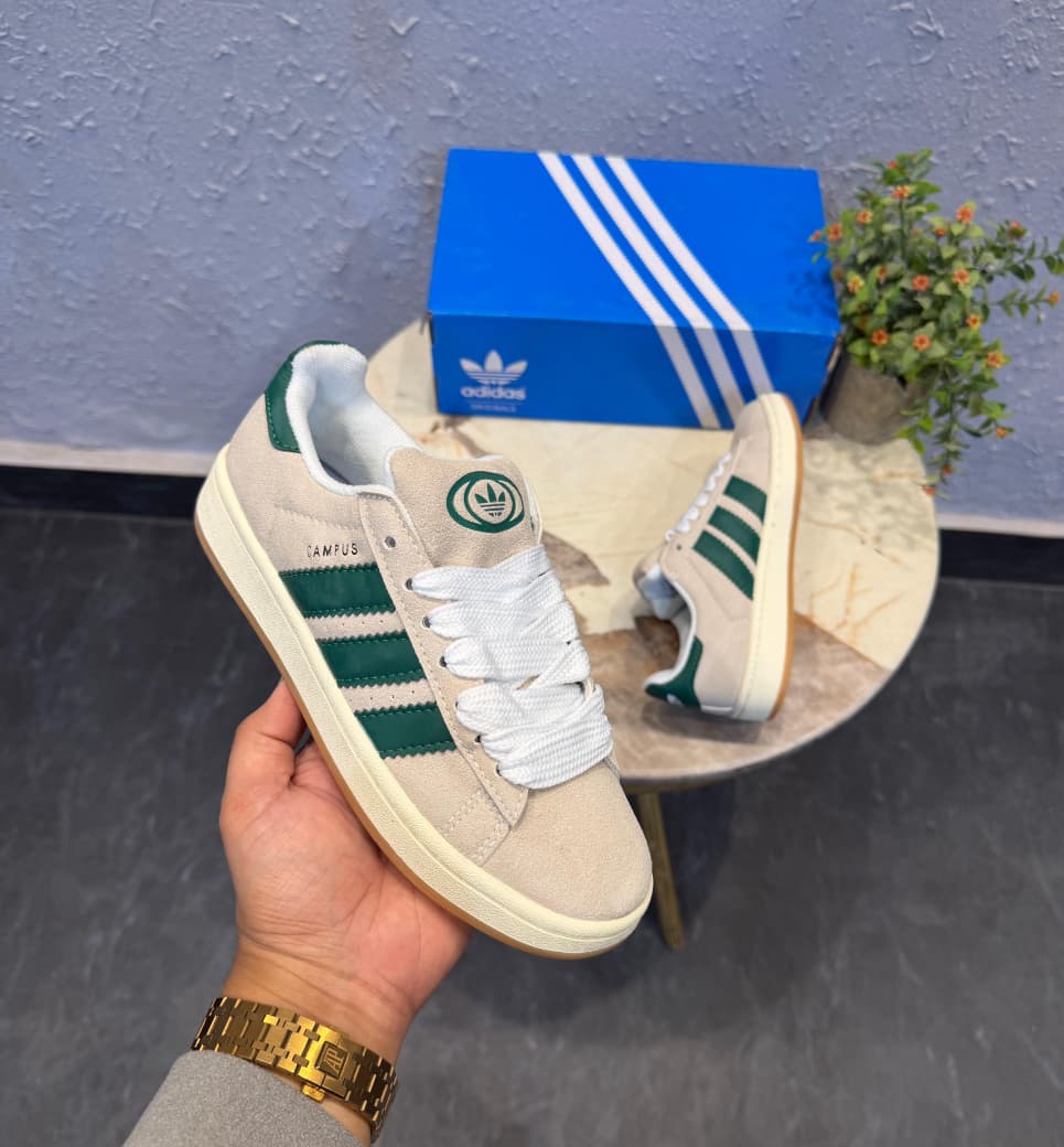 ADIDAS - ORIGINALS CAMPUS GREY GREEN