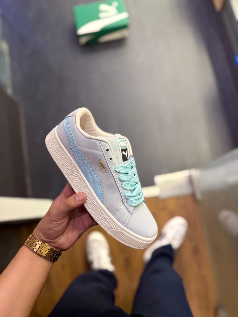 PUMA CLASSIC SUEDE SKY