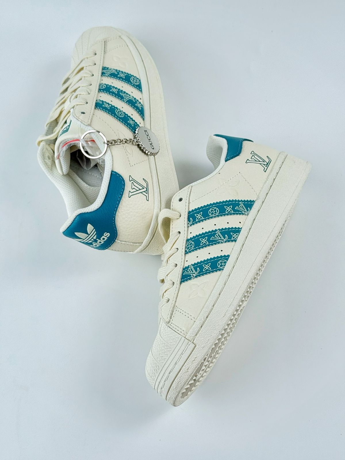 ADIDAS ORIGINALS SUPERSTAR X LOUIS VUITTON EMBOSSED