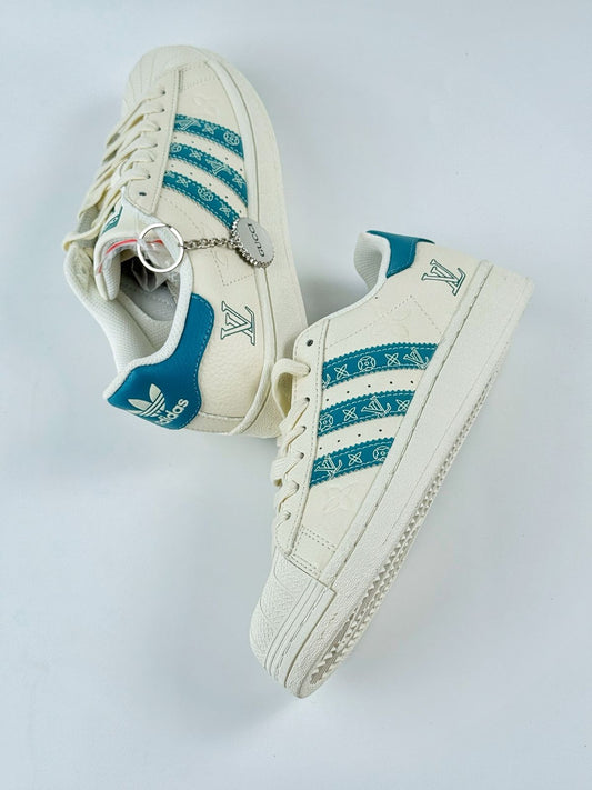 ADIDAS ORIGINALS SUPERSTAR X LOUIS VUITTON EMBOSSED