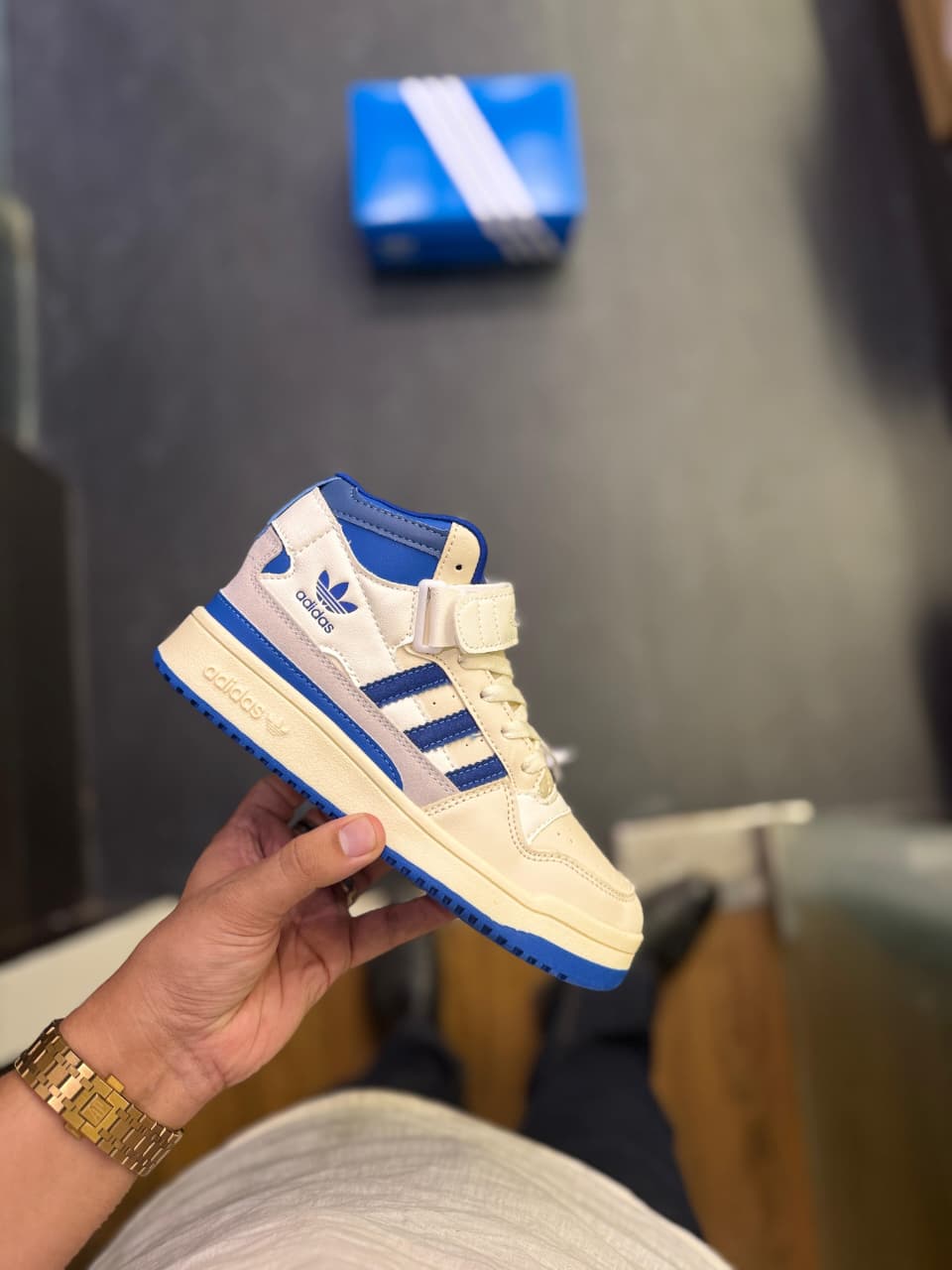 ADIDAS FORUM 84 UNIVERSITY BLUE