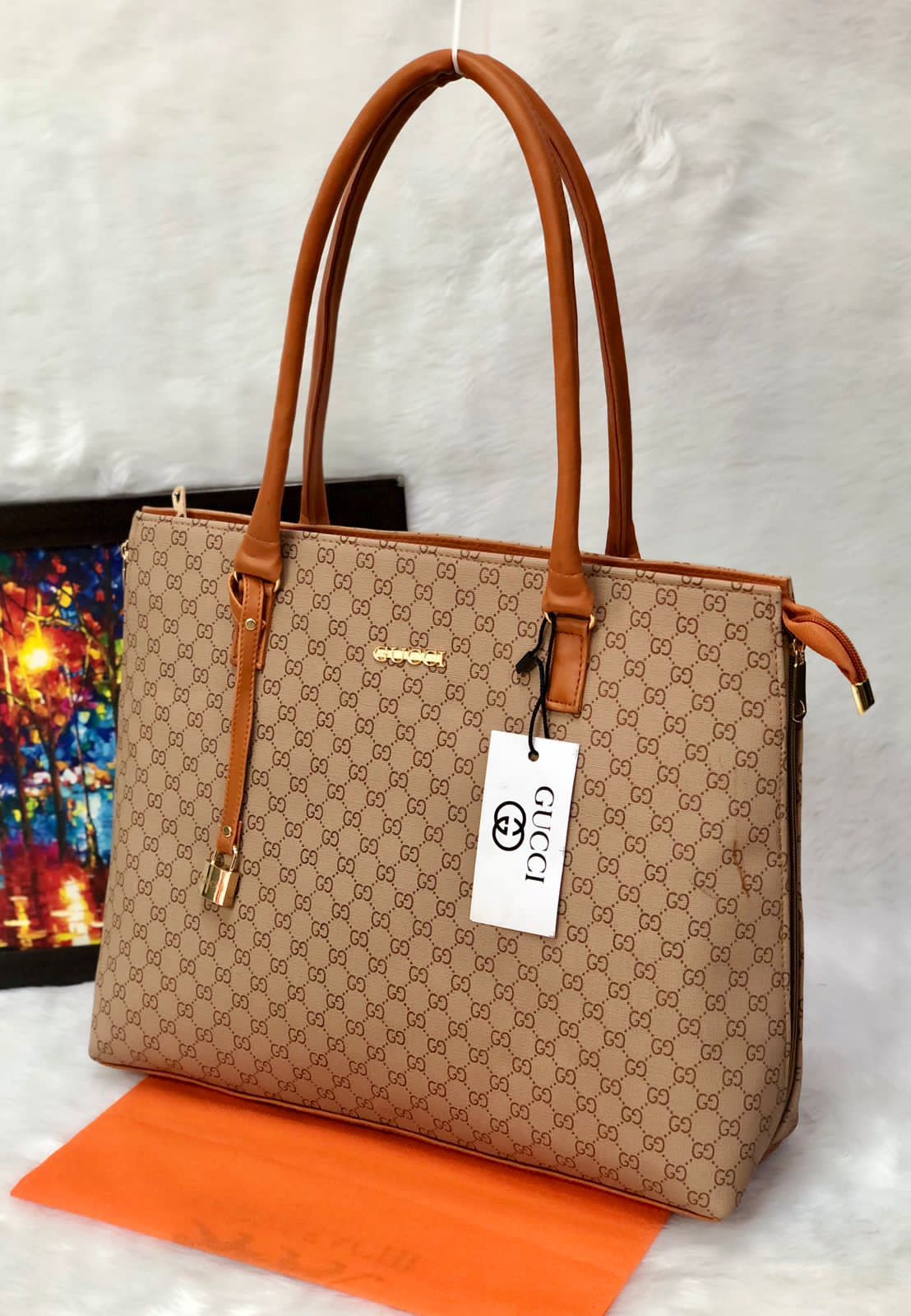 GUCCI - Hand Bag DOUBLE PARTITION