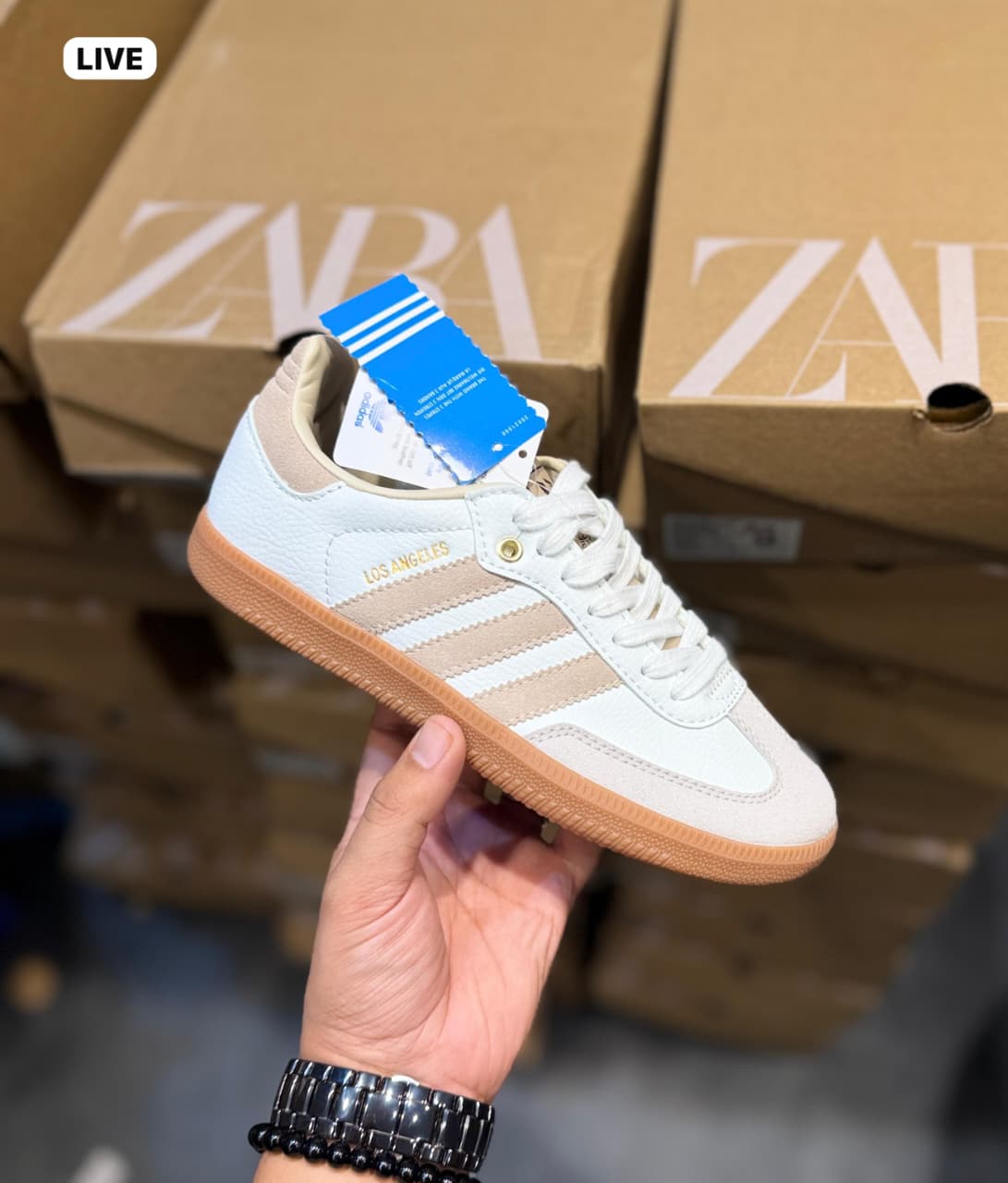 ADIDAS -  ORIGINALS SAMBA LOS ANGELES FOR (GILRS)