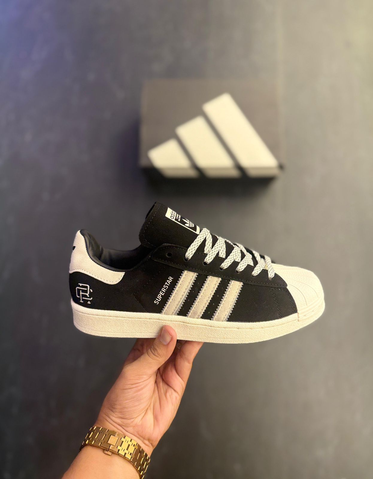ADIDAS ORIGINALS SUPERSTAR REIGN CHAMP SUEDE