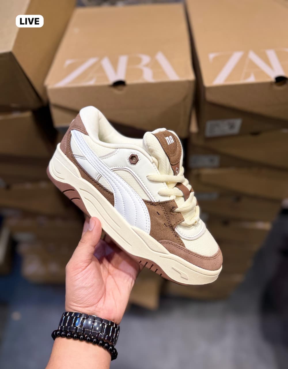 PUMA SUEDE - 180 BROWN