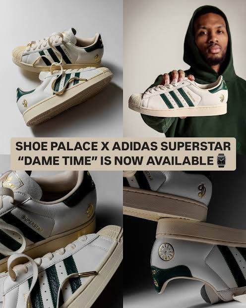 ADIDAS ORIGINALS SUPERSTAR DAME TIME