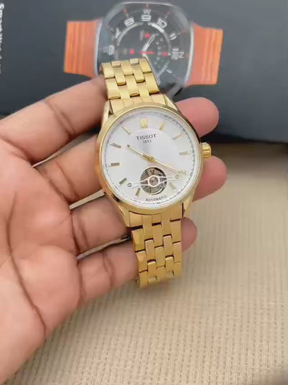 TISSOT - WATCH AUTOMATIC ANTI ALLERGIC METAL BELT