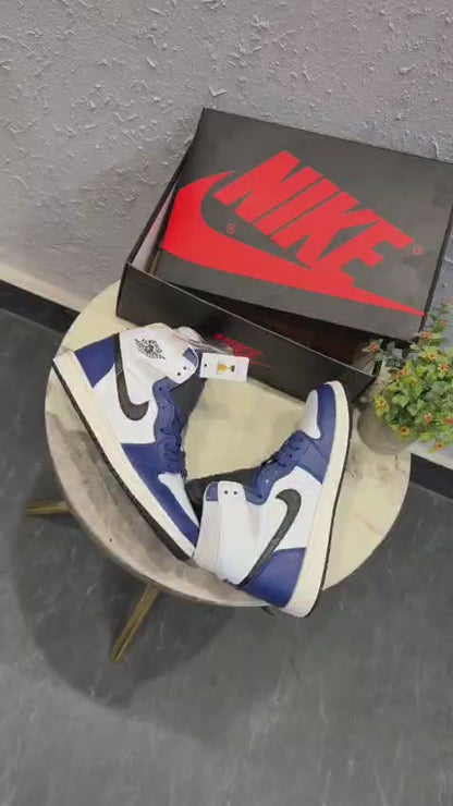AIR JORDANS RETRO 1 MID AIR ROYAL
